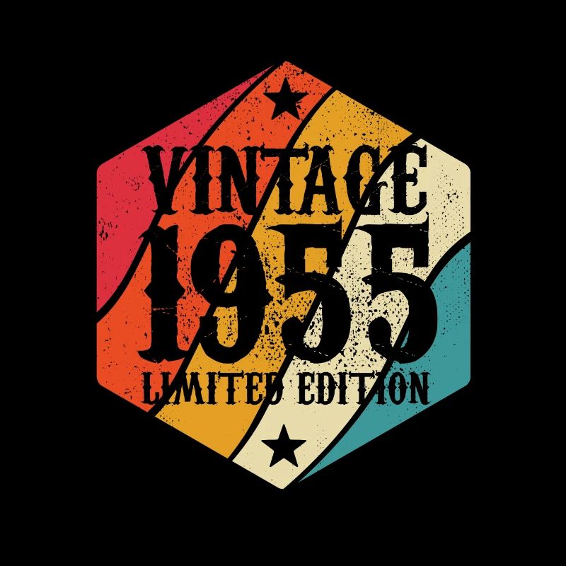 Vintage 1955 Limited Edition - Geburtstag Geschenk