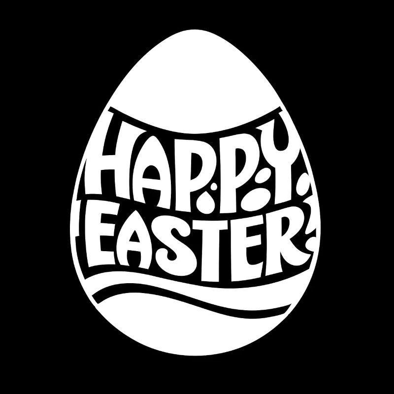 Joyeuses Pâques - Lapin de Pâques - Oeuf de Pâques - Cadeau