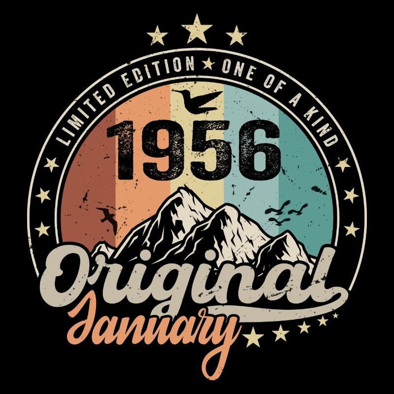 Vintage Retro Januar 1956 Geburtstagsgeschenk