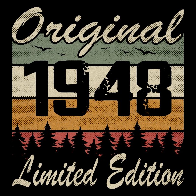 Vintage-Geburtstag Original-Geschenkidee 1948