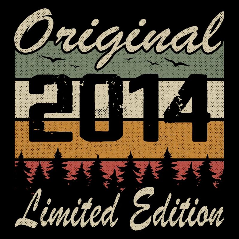 Vintage Geburtstag Original Geschenkidee 2014