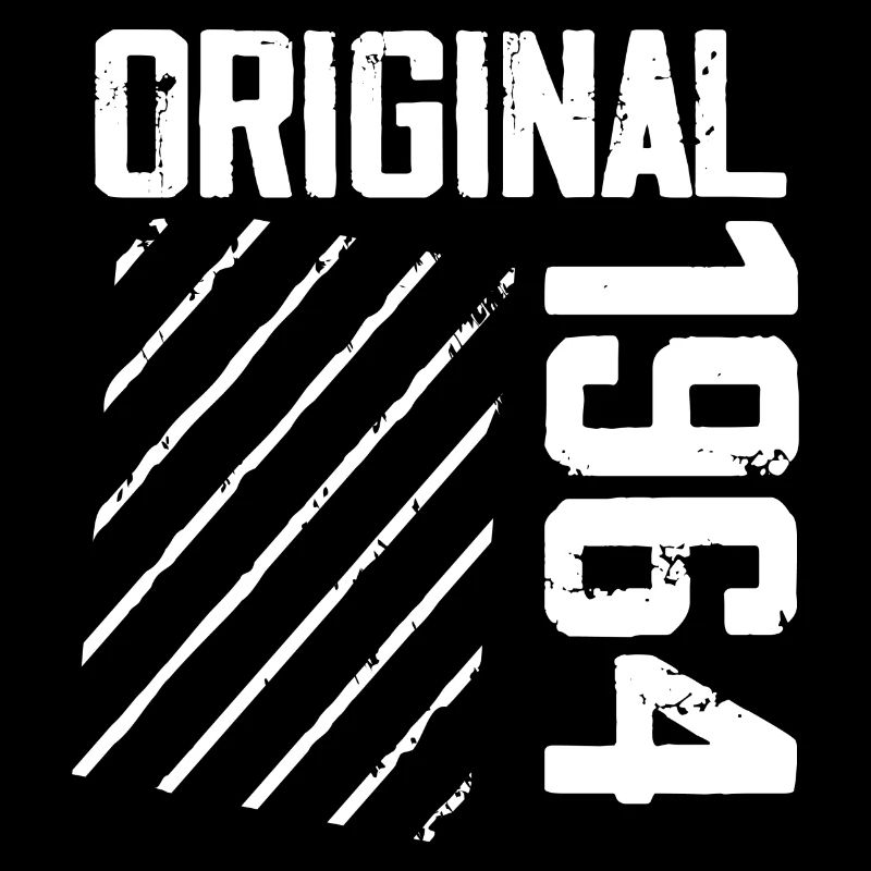 Original 1964 60e Anniversaire Cadeau Retro