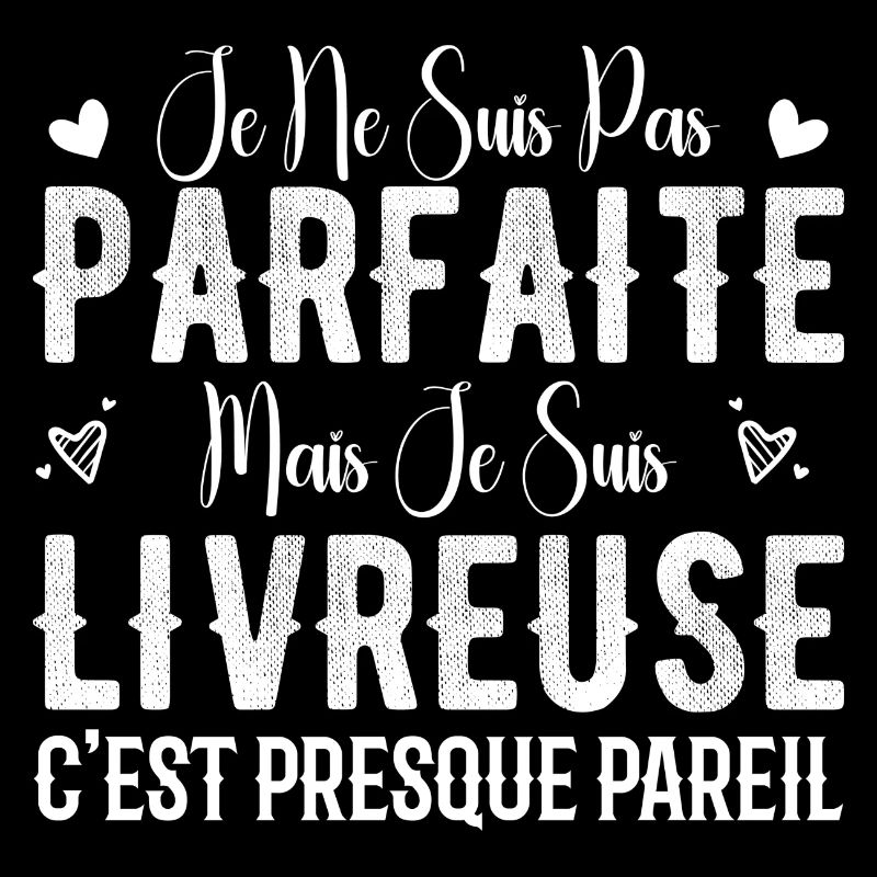 Nicht perfekt, aber ich bin ein Liefermädchen