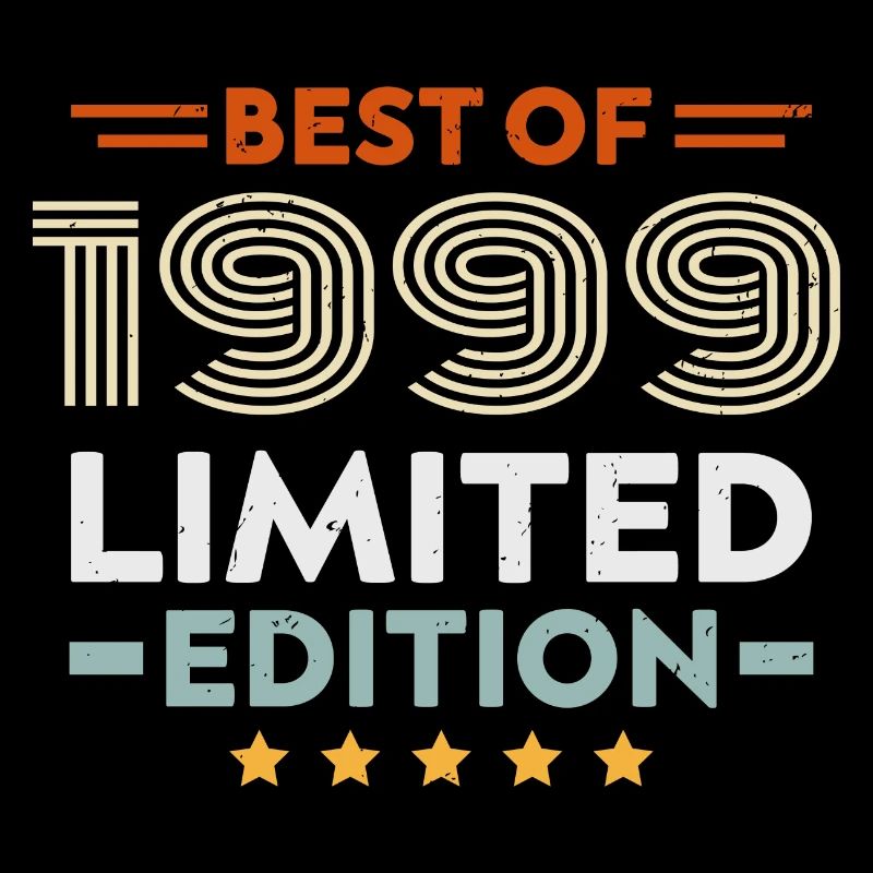 Retro 1999 Vintage Geschenk 25-jähriges Jubiläum 25-jähriges Jubiläum