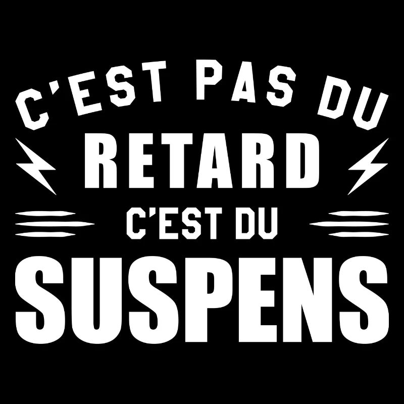 It's not delay, it's suspense