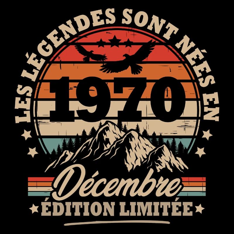 Birthday gift born in December 1970