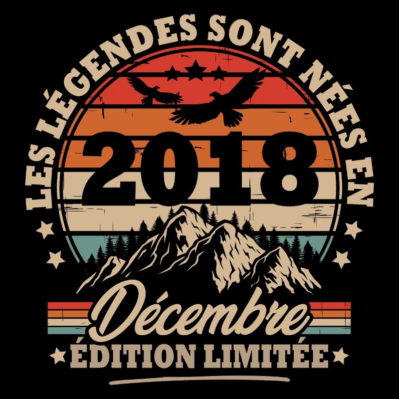 Geburtstagsgeschenk geboren im Dezember 2018