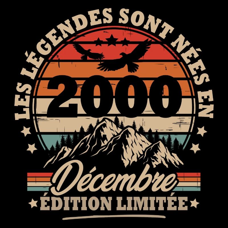 Geburtstagsgeschenk geboren im Dezember 2000