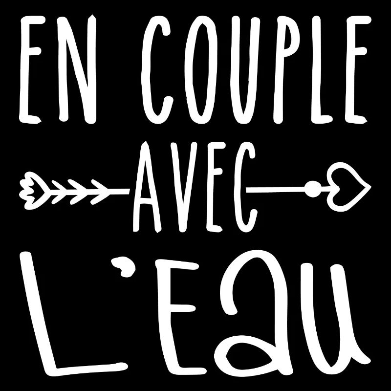 Paare mit Wasser, Wasserfächer Geschenk