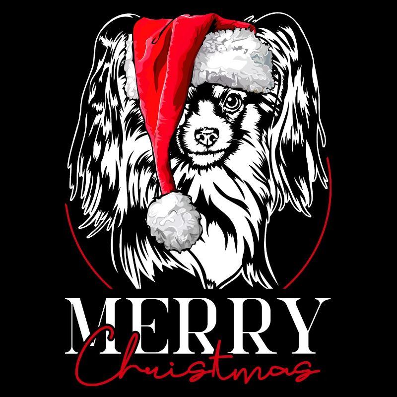 Père Noël Papillon Joyeux Noël chiens chien Wilsigns