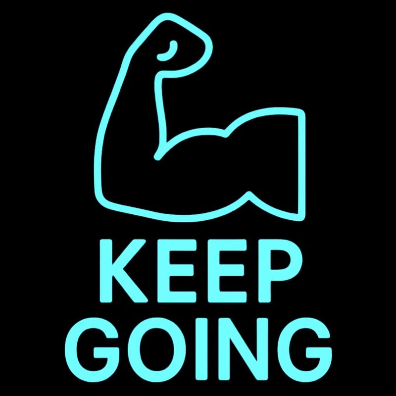 Durchhaltearm Keep Going