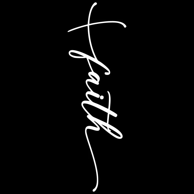 Faith Cross Cursive