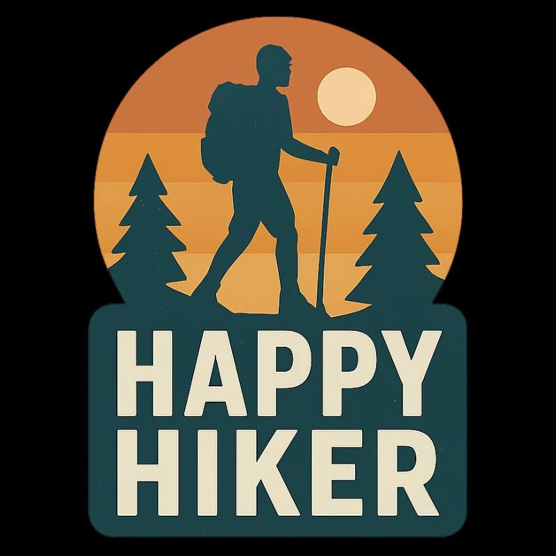 Happy Hiker – Outdoor & Wanderer Design