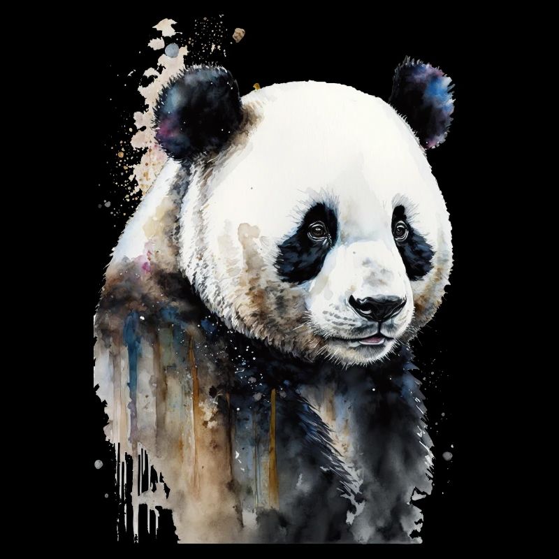 Panda Watercolors