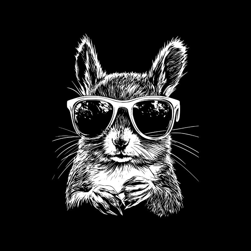 Cool Squirrel Sunglasses Summer