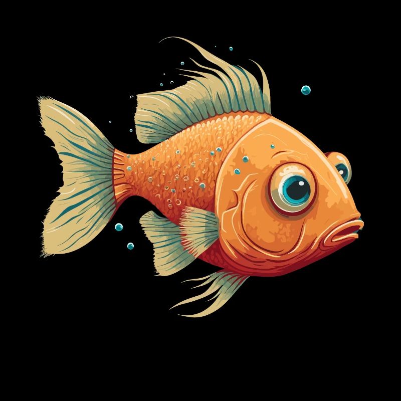 Fisch mit großen Augen