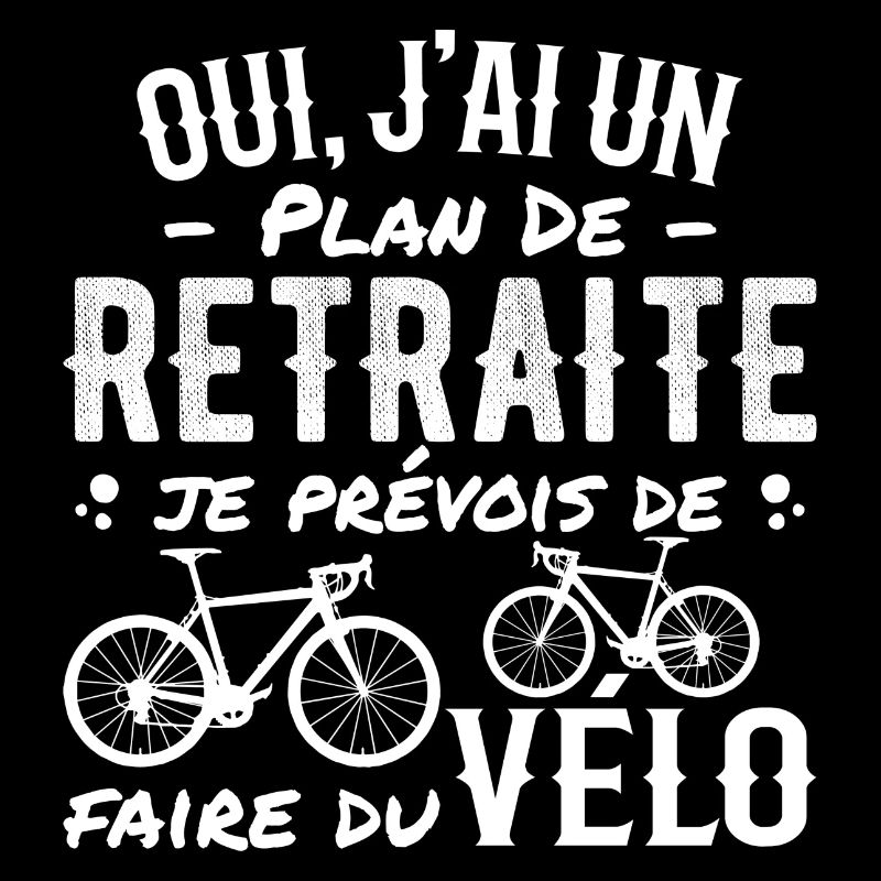 Plan De Retraite Cycliste Retraité Cyclisme Vélo