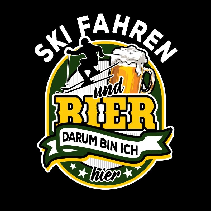 Ski fahren & Bier - darum bin ich hier