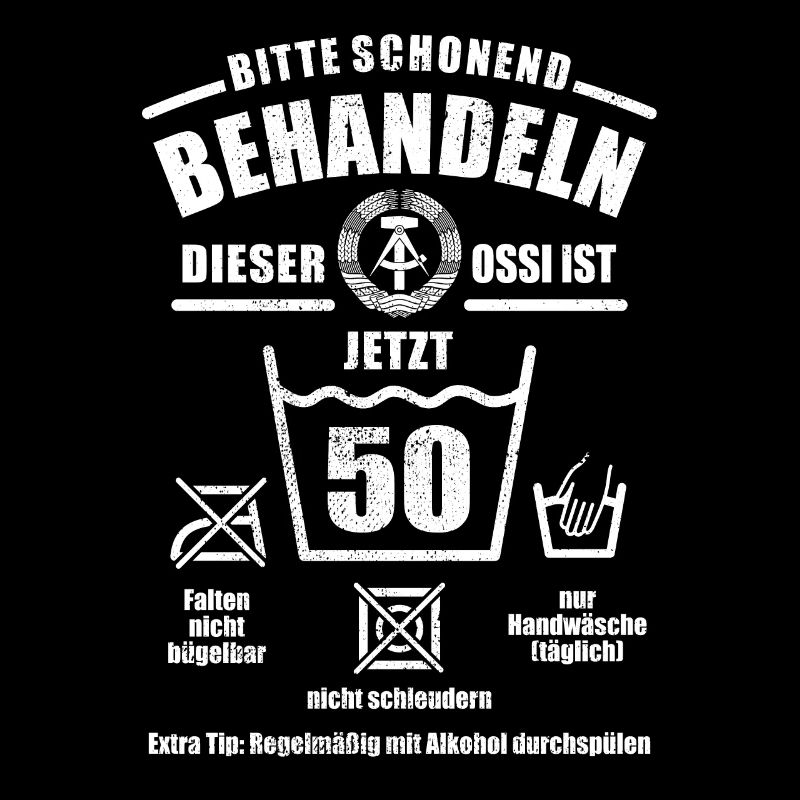 Ossi Schonend behandeln - 50. Geburtstag Geschenk