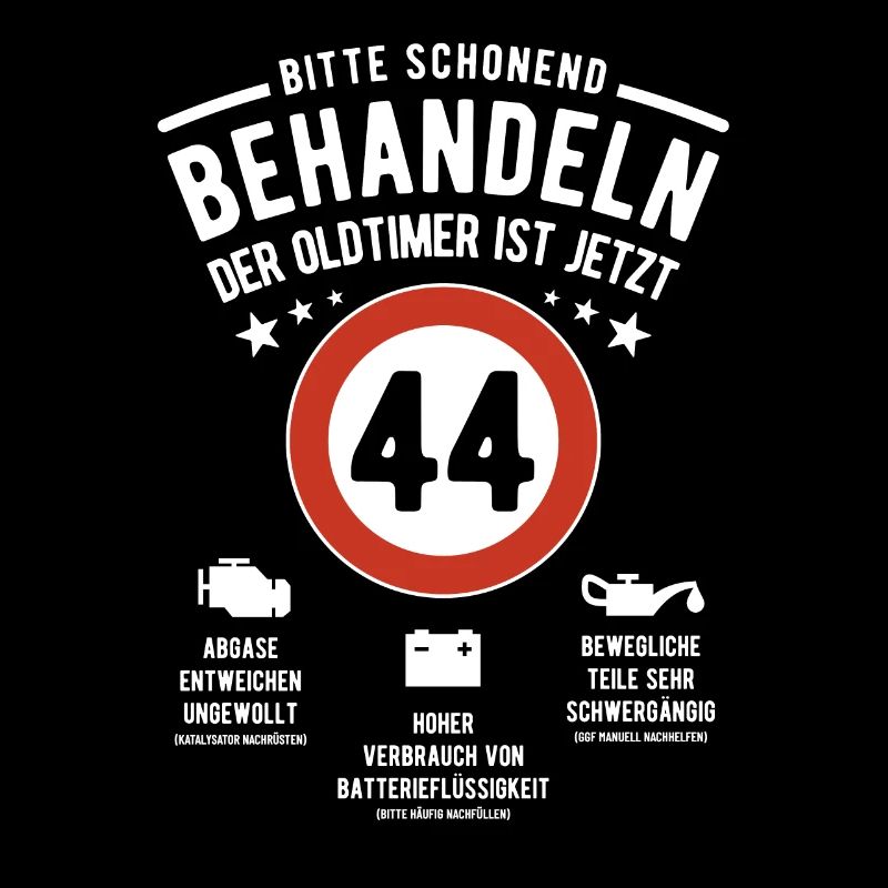Oldtimer schonend behandeln - 44. Geburtstag