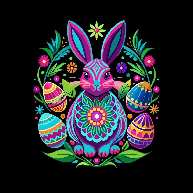 Happy Easter - Osterhase - Osterei - Geschenk