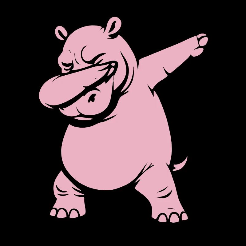 Dabbing Hippo - Dab Dance - Cadeau