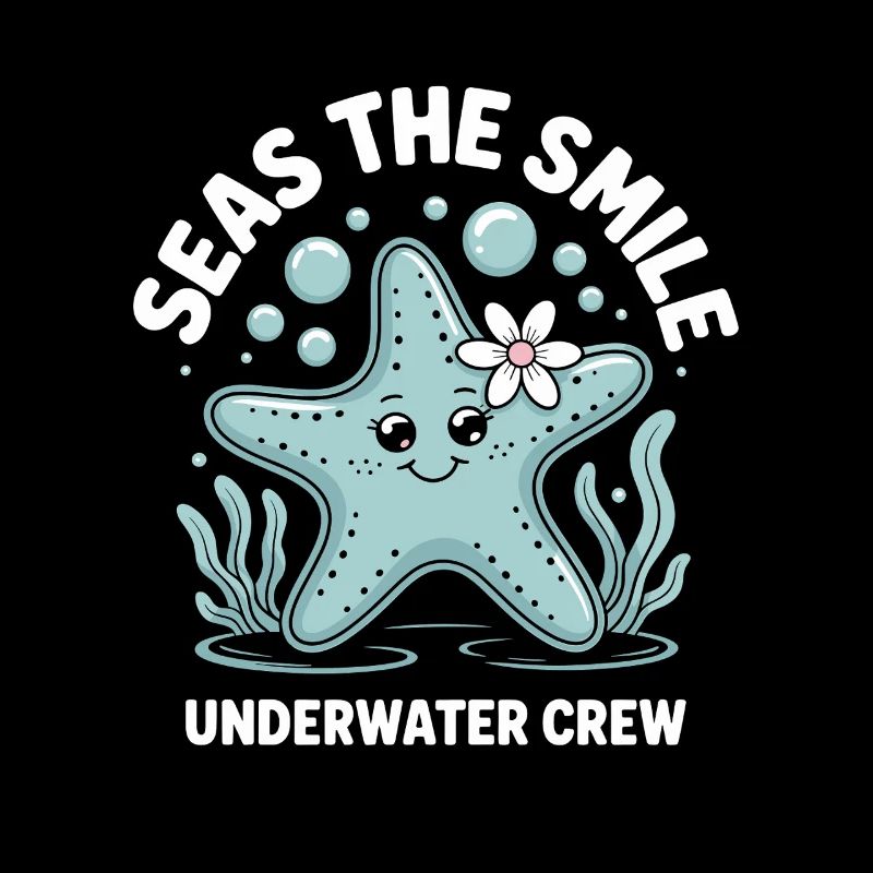 Süßes Seestern Design