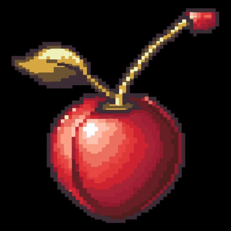 Cherry Pixel Icon
