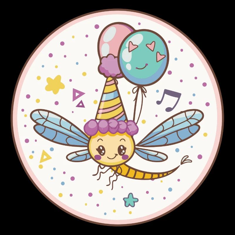 Libellule Anniversaire Bébé