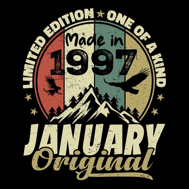 Anniversaire Janvier 1997 - Original Janvier 1997