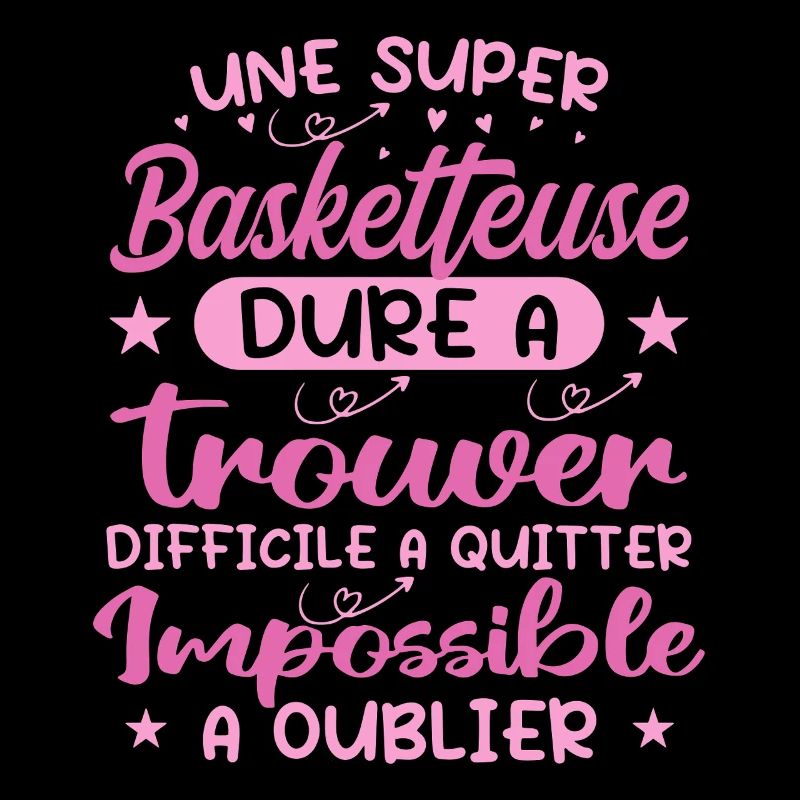 Une Super Basketteuse - Cadeau basketteuse