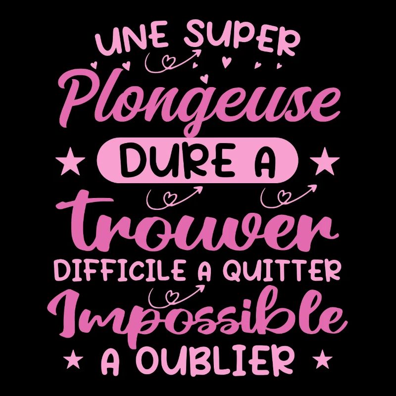 Une Super Plongeuse - Cadeau plongeuse
