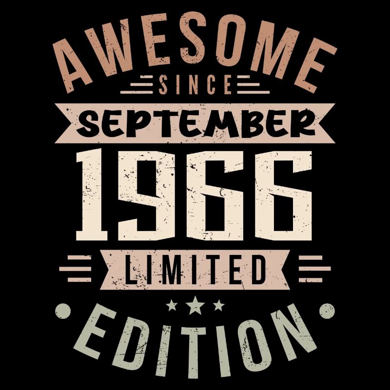 1966 Septembre Anniversaire Né en septembre 1966