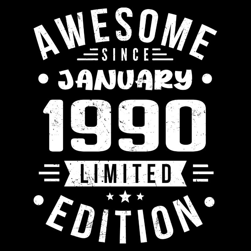Januar 1990 - Geburtstag Januar 1990 I Januar 1990