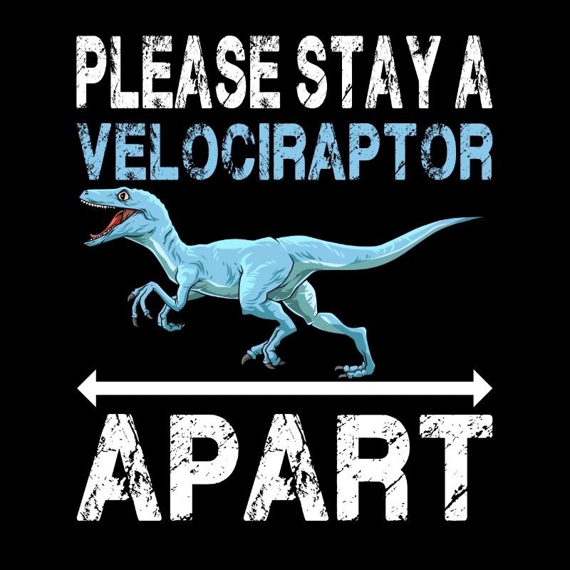Bitte einen Velociraptor Abstand halten