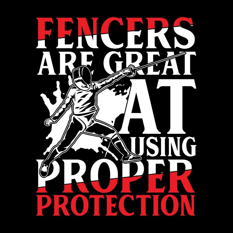 Fencers Are Great At Using Proper Protection