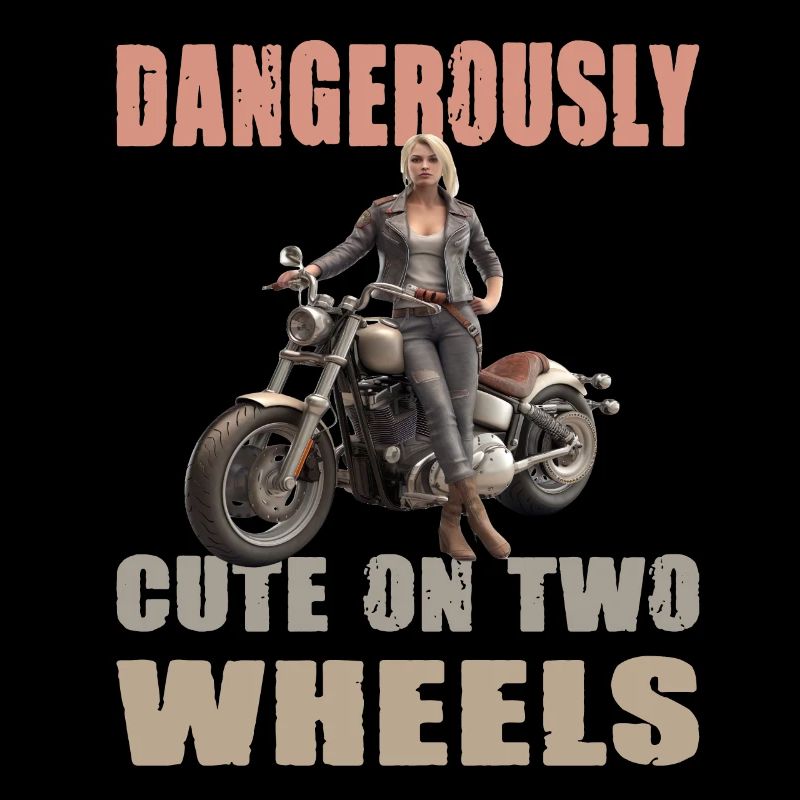 Dangerously On Two Wheels Motorradfaherin