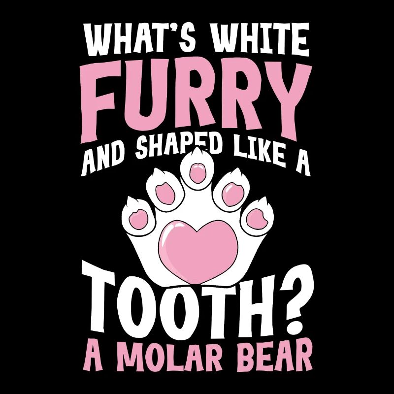 Furry and Shaped Like A Tooth A Molar Bear