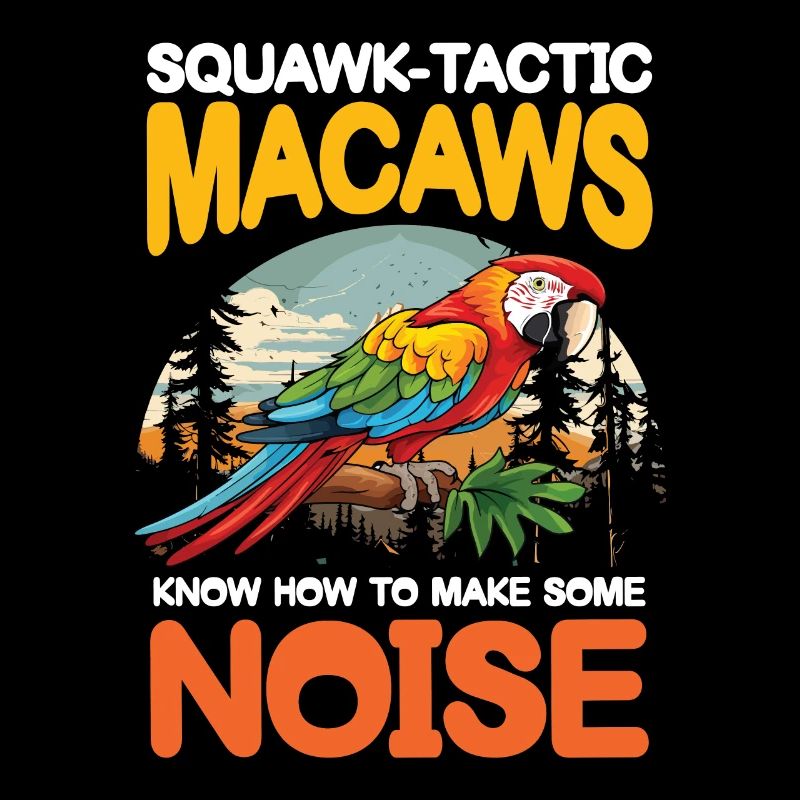 Squawk-Tastic Macaws Make Some Noise