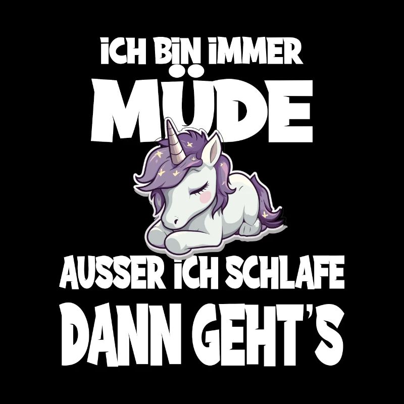 Ich Bin Immer Müde Ausser Ich Schlafe Dann Geht's