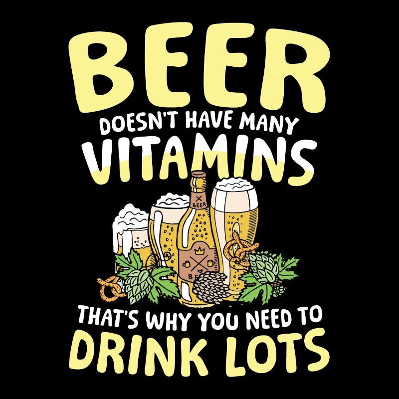 Beer doesn't have many vitamins