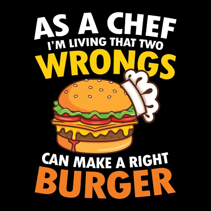 Make a right Burger für einen Burger Esser