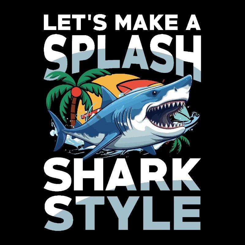 Let's Make A Splash Shark Style