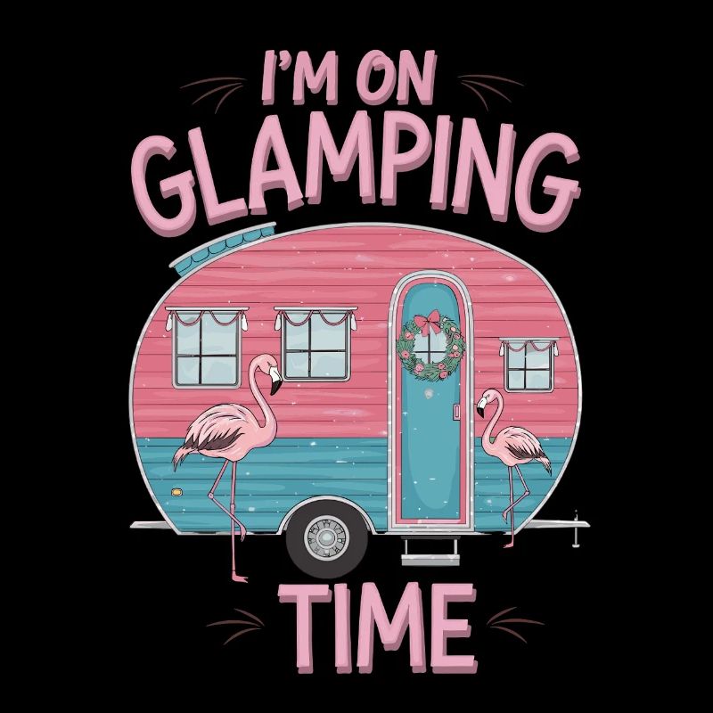 Ich Bin Auf Glamping Zeit Camping