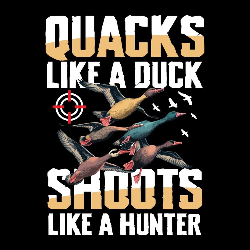 Les chasseurs de canards tirent des charges plus lourdes