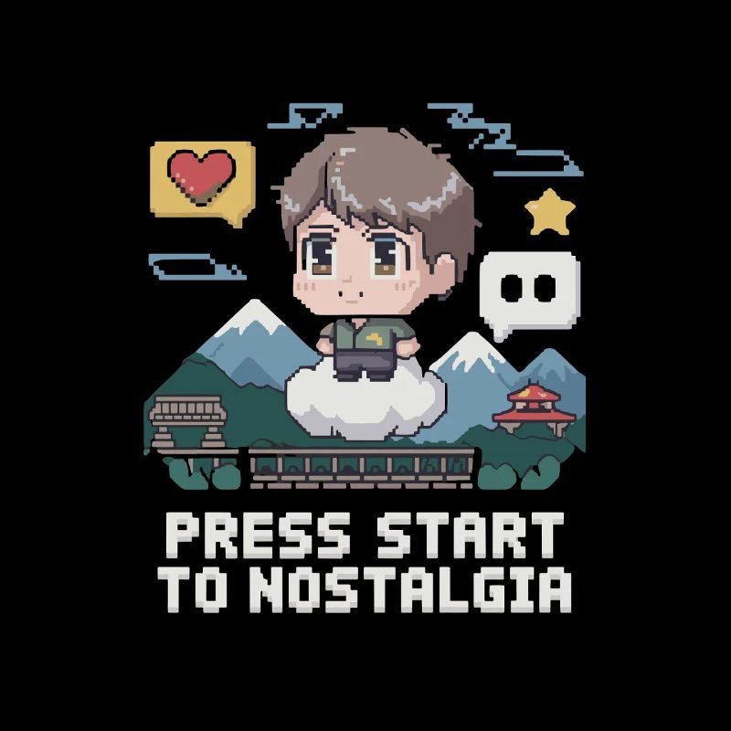 Press Start for Nostalgia Pixel Gamer World