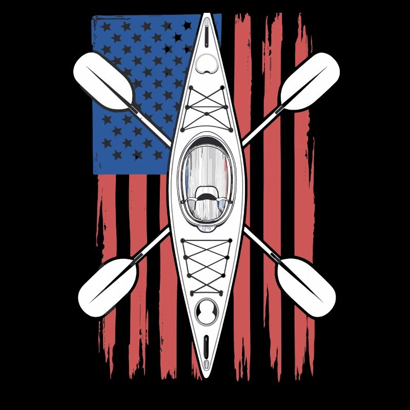 Kayak aventureux avec