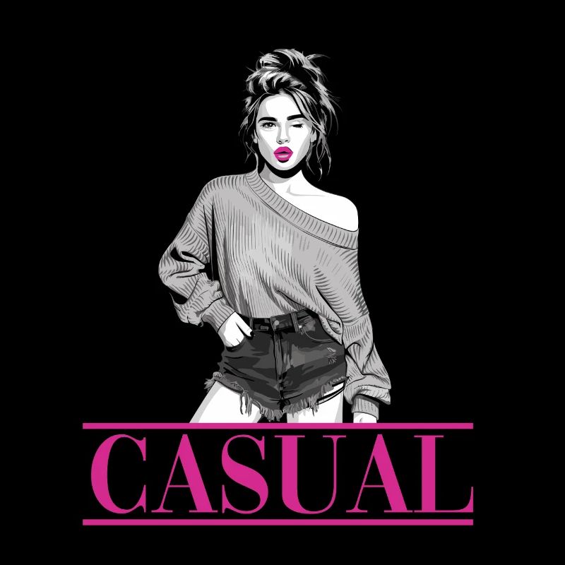 Casual Style: Casual elegance and confidence