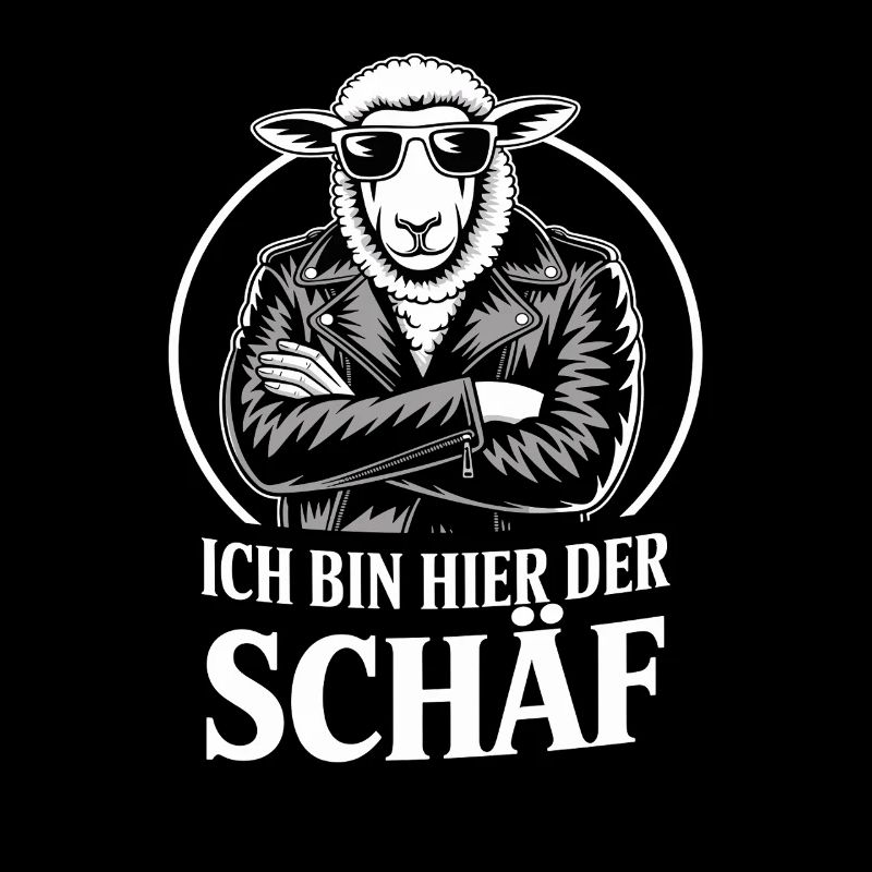 I'm Here The Sheep Funny Cool Sheep Design