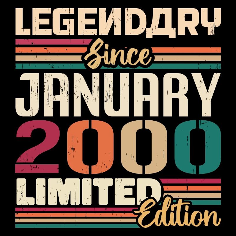 Birthday gift born in January 2000 - 2000